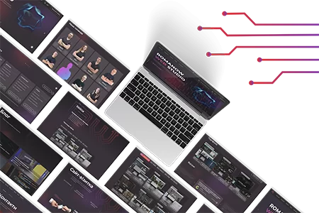 Дизайн сайта UI/UX - Romanow Web Studio