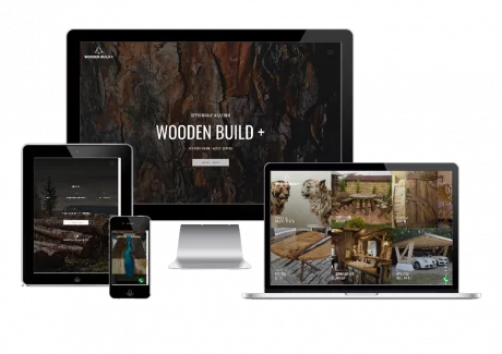 Створення сайту для Wooden Build